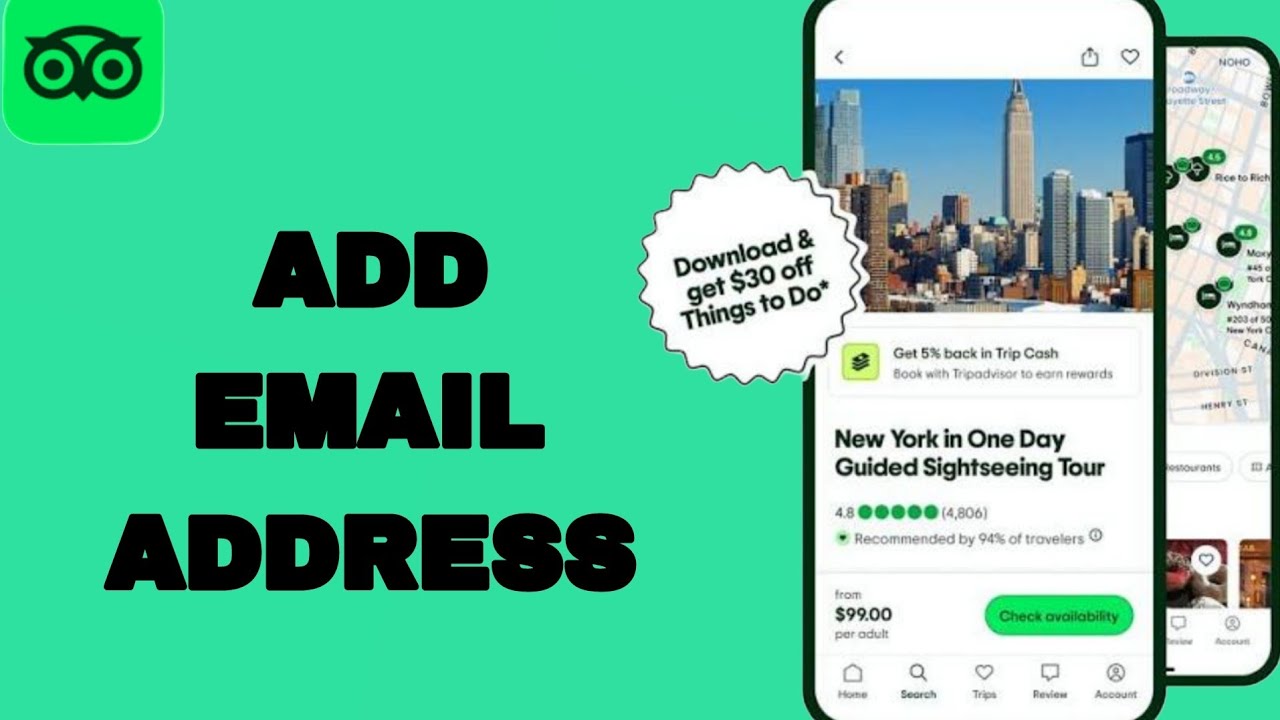 How To Add Email Address On Tripadvisor App | Step By Step