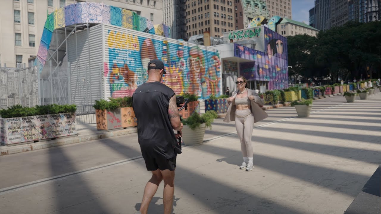 Behind the Scenes Fall Fabletics Campaign