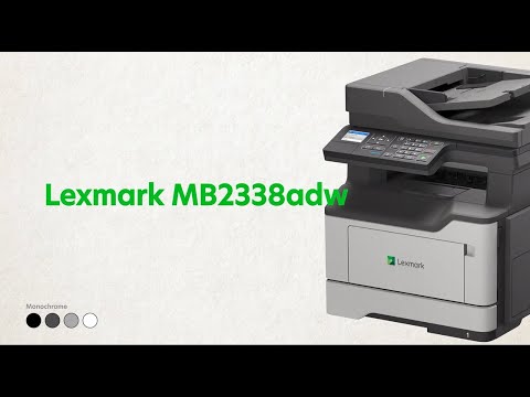 Lexmark MB2338adw multifunctional monochrome laser printer  - Lexmark GO Line™ series English