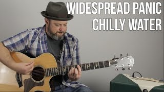 Video thumbnail of "Widespread Panic Chilly Water Guitar Lesson + Tutorial"