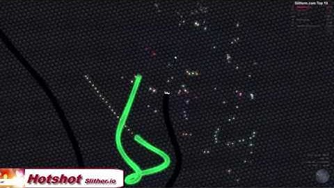 Crazy Glitchy Takedown As An Invisible Ninja Snake / Slither io Jet Black Skin Mod & Top Player 56K+