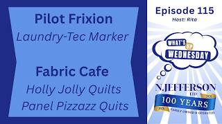 🧵 Fabric Café Quilt Books   Laundry-Tec Textile Marker! 🎄✨