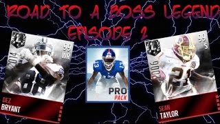 Road To A Boss Legend Episode 2 Madden Mobile 500K Pro Pack Opening