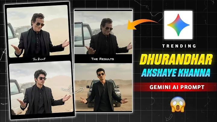Akshaye Khanna Viral Ai Photo Editing Prompts | Dhurandhar Movie Rehman Dakait Gemini Photo Editing