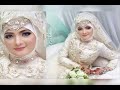 اجمل صور عرايس محجبات بفساتين زفاف