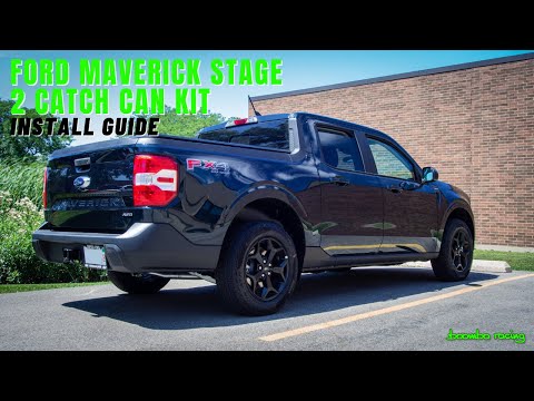 How to Install | Ford Maverick Stage 2 Catch Can Kit @BoombaRacing