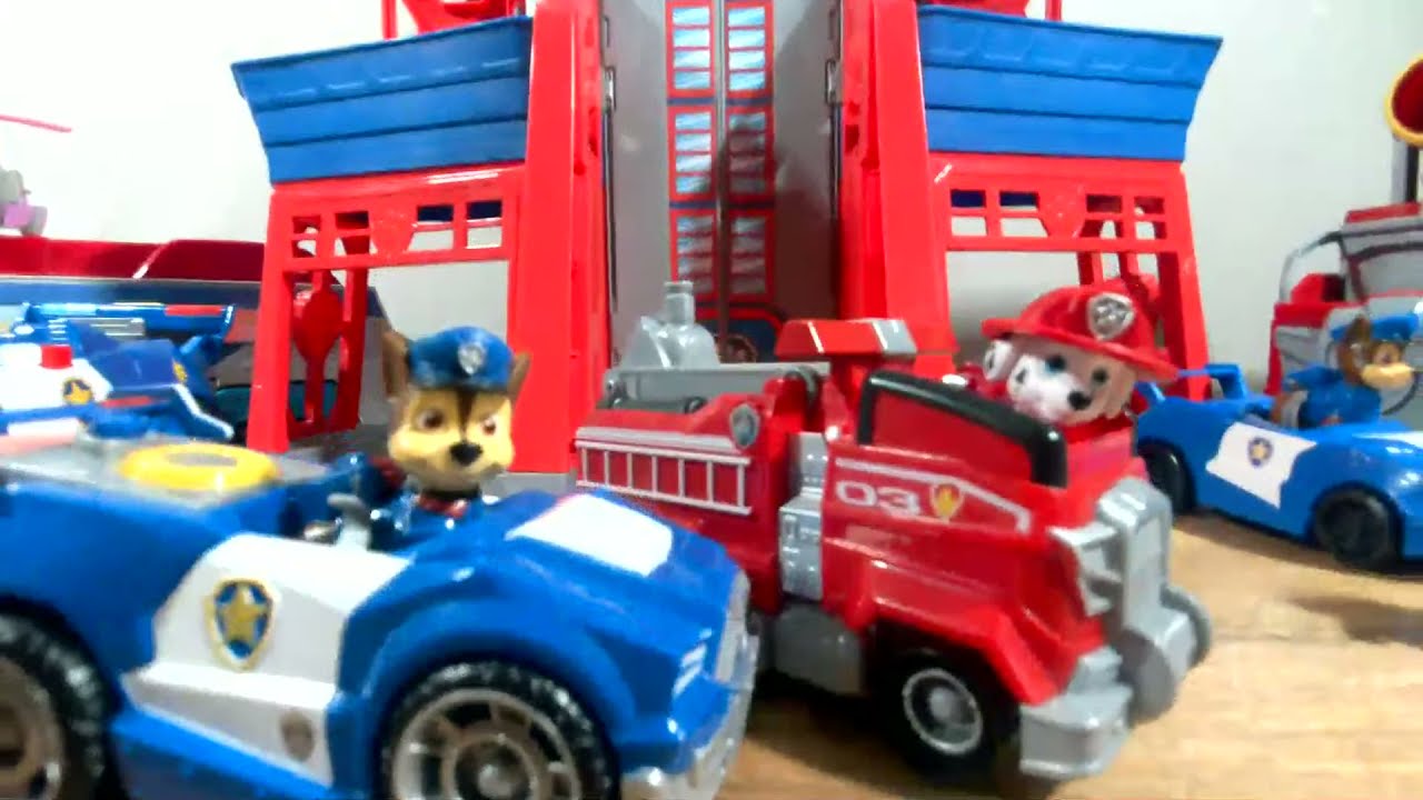 Vehiculo Deluxe Marshall Patrulla Canina Paw Patrol 