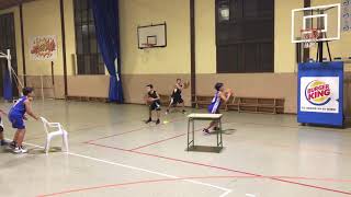 Ejercicio baloncesto Alevín