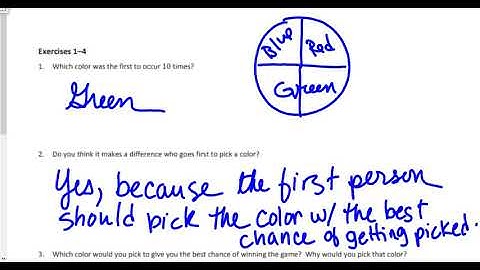 M5L1 Chance Experiments
