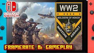 WW2 Soldiers of Honor - Warzone Assault - (Nintendo Switch 1) - Framerate & Gameplay - 4K screenshot 1
