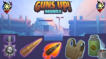 Guns Up Mobile (The most effective Equipments in Defense-Armor,V. Badge, Coffee,Caliber&Incendiary🔥)