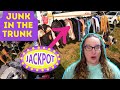 Massive yard sale amazing score come shop with me