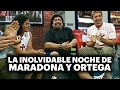 Cmo fue el da que maradona lleg por sorpresa a tyc sports y emocion al burrito ortega  tbt