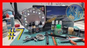 Tutorial Bf109 F2 Revell part 6 - Chapter II: Cockpit assembly and painting
