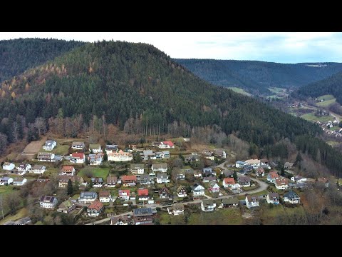 Alpirsbach - Schwarzwald - Deutschland - Sicht von oben!  Алпирсбах - Шварцвалд - Поглед от високо!