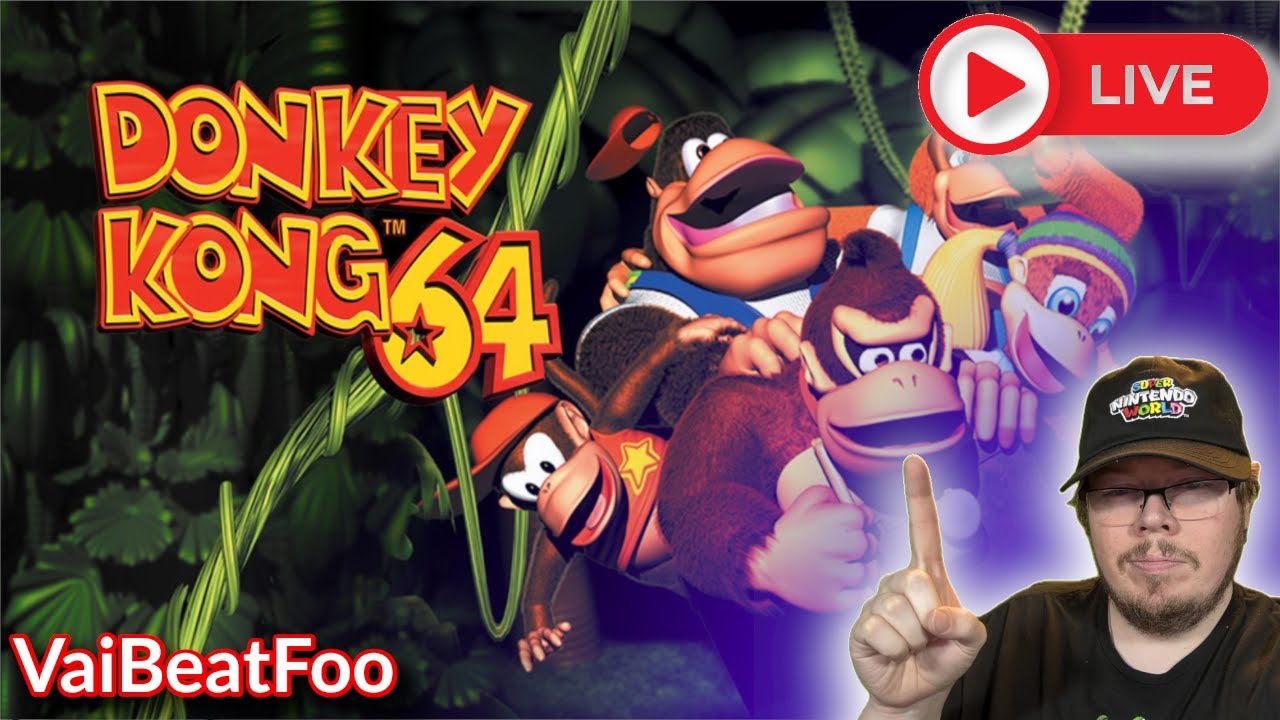 First Time Playing Donkey Kong 64! Day 6!