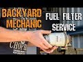 How To Change A Fuel Filter. GU Patrol Backyard Mechanic