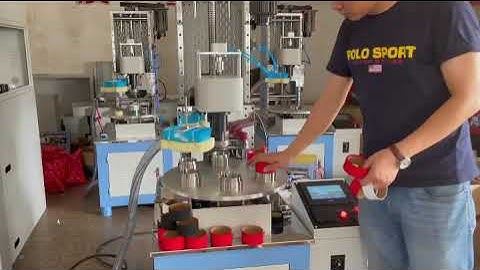 Servo motor paper tube curling machine with 360 degree