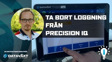 TRIMBLE - Ta bort loggning från Precision IQ