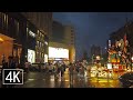 【4K60】Night Walk in Downtown Jinan, China | Quancheng Square and Main Shopping Area | 中国济南市泉城广场晚上走路