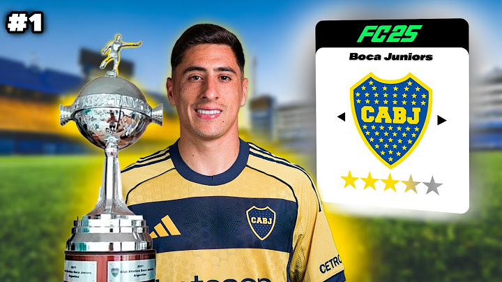 COMENCE UN MODO CARRERA EN EL FC 25 CON BOCA DE ENTRENADOR... EPISODIO 1