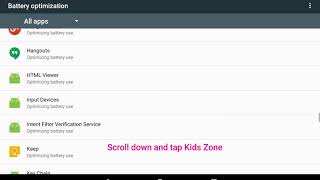 Supercharge Android Parental Controls by Disabling Battery Optimizations screenshot 1