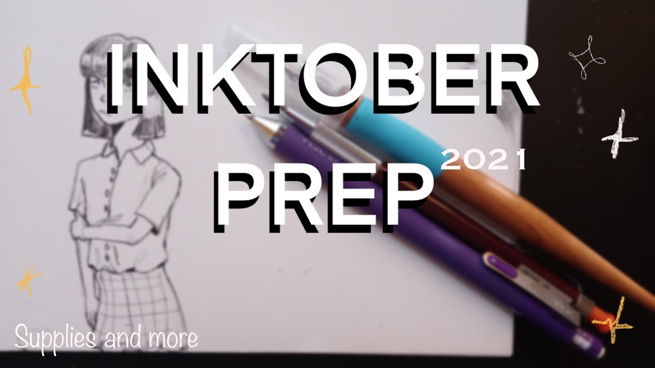 INKTOBER PREP: Supplies and Demo