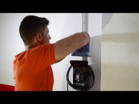 Instalación de PUNTO DE RECARGA para COCHE ELÉCTRICO | Cómo trabaja LugEnergy - video from LugEnergy