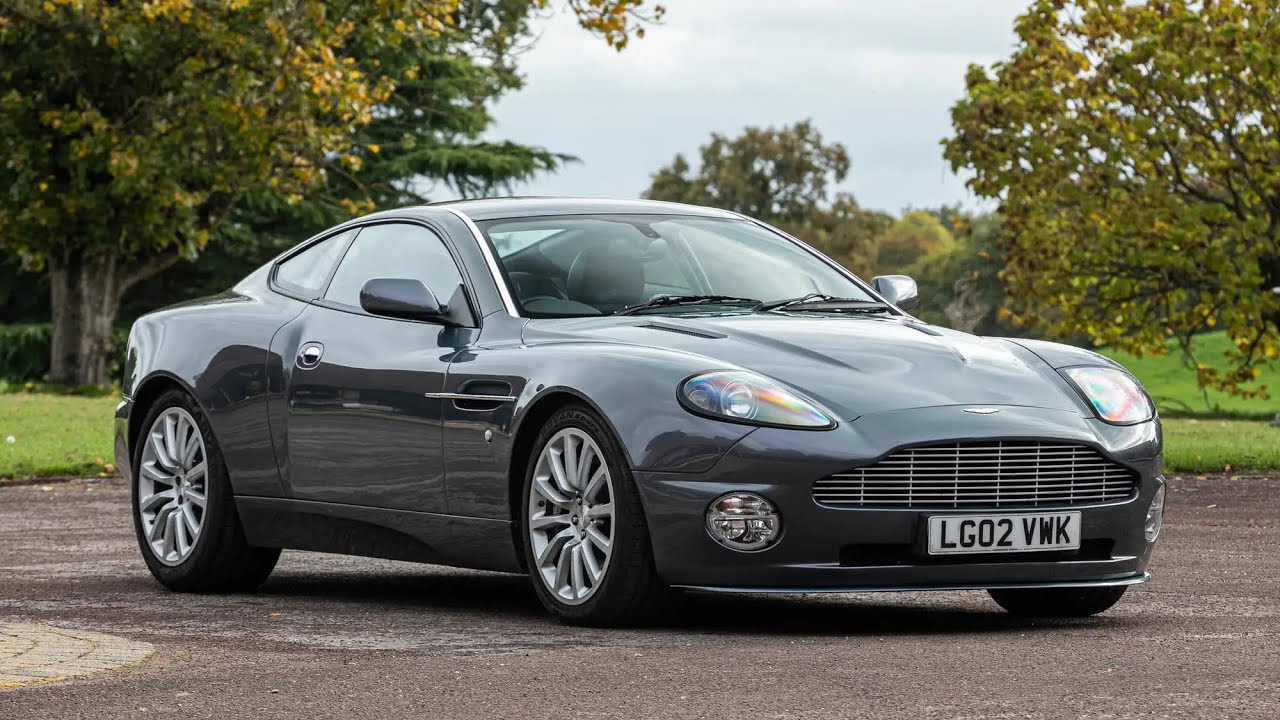 2002 Aston Martin Vanquish 2+2 - ex-Hugh Grant - YouTube