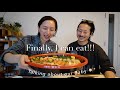 【祝解禁!!】夫が出産祝いにお寿司を用意してくれた🍣✨初めての育児について2人で語り合いました。