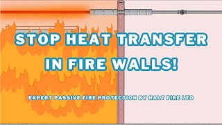 Prevent Heat Transfer Through Service Penetrations | Expert Passive Fire Protection by Halt Fire Ltd