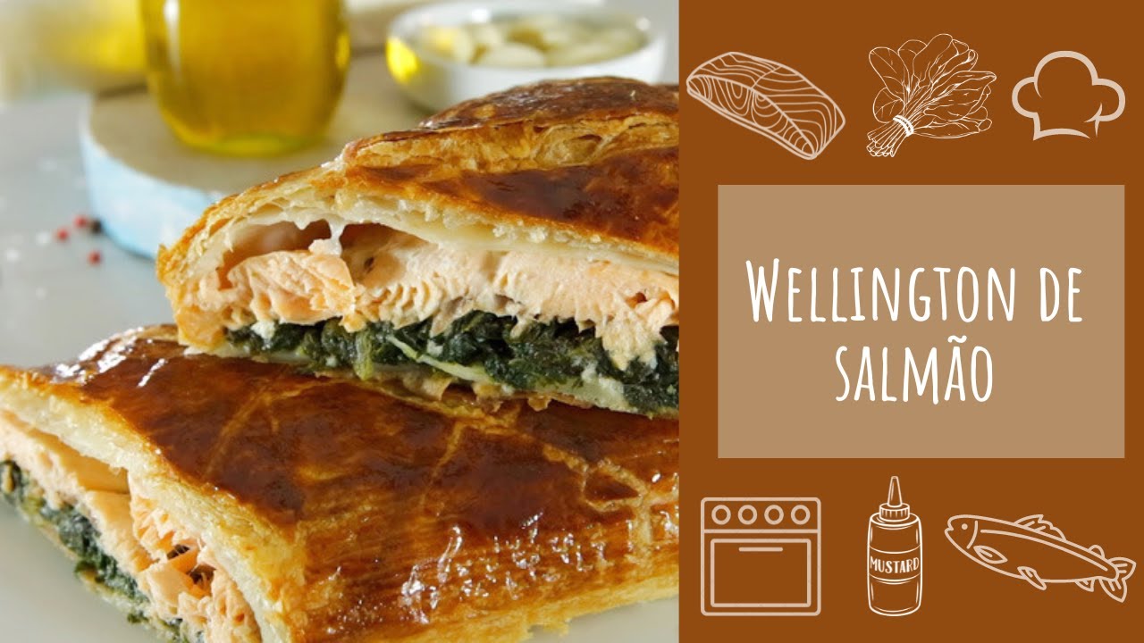 Wellington de salmão (receita de peixe)