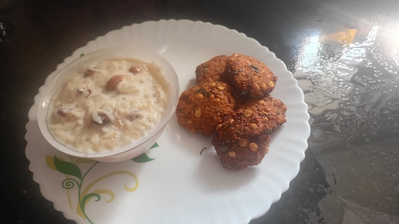 MY STYLE PAL PAYASAM AND TEA KADAI STYLE MASALA VADAI RECIPE IN TAMIL 