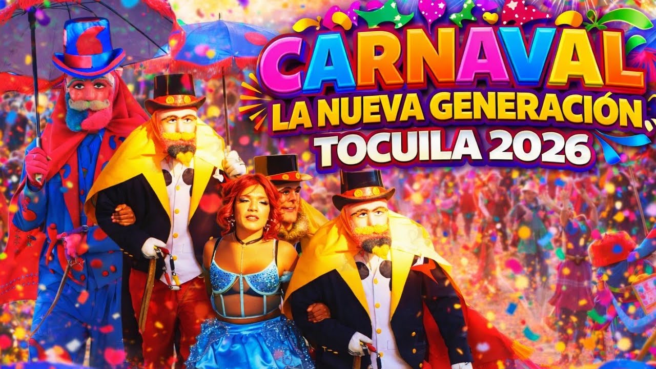 CARNAVAL LA NUEVA GENERACION, San Miguel Tocuila 2026🎭🎉❤️ 