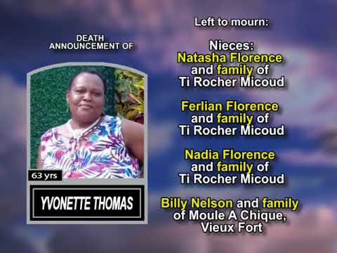 Obituary Thibodaux La