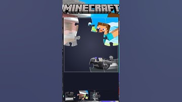 Minecraft race Puzzle Game| Hello Puzzles #minecraftshorts #minecraft #shorts #jigsawpuzzle #shorts