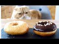 甜甜圈兩款 Two Homemade Donuts