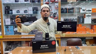 Canon mirrorless camera update bd, canon eos R7 camera unboxing bd price 2022,R5/R6/R7/R/RP,bd price