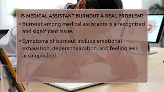 Is Medical Assistant Burnout A Real Problem - Clinical Career Path