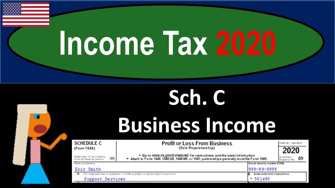 Sch. C Business Income 627 Income Tax 2020