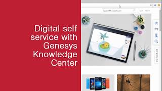 Genesys Knowledge Center Chat Widget new screenshot 4