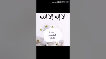 أجمل تلاوة قران الكريم بصوت قارئ الشيخ عامر الكاظمي سورة الشمس كاملة