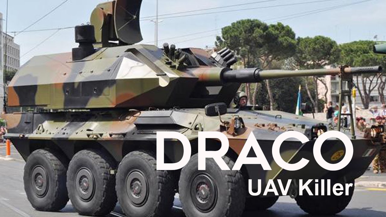 Ukraine Wants Draco: 76mm SPAAG May Deal With Kamikaze UAVs - YouTube