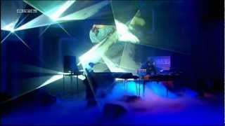 Jean Michel Jarre Oxygene IV with Lasershow in RTL TV  Studio Fantastic !!!