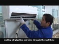 how to install the solar air conditioner? air conditioner with solar engergy