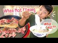 Food I Eat When NOT Filming | KOREAN BBQ & Story Time