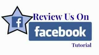 Review Us on Facebook Tutorial