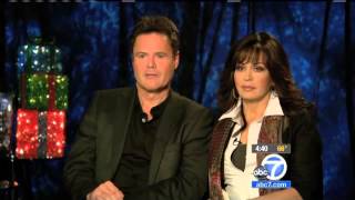 Interview Donny & Marie on ABC 7