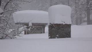 Tahoe Winter Series-Ep.1 Snowstorm drive to Camp Richardson late afternoon