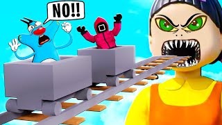 Roblox Cart Ride Into The Squid Game With Oggy And Jack Rock Indian Gamer 